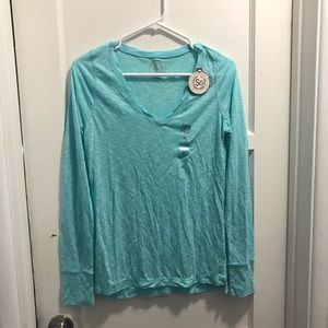 So, long sleeve V neck shirt